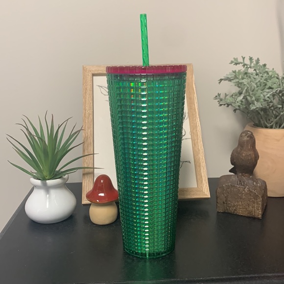 Starbucks 2023 Spring Watermelon Green Cold Cup - Picture 2 of 3